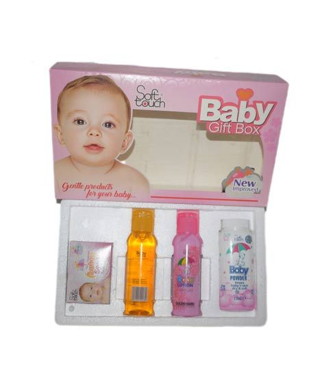 Soft Touch Baby Care Gift Box Pack Of 4 (KBC020)