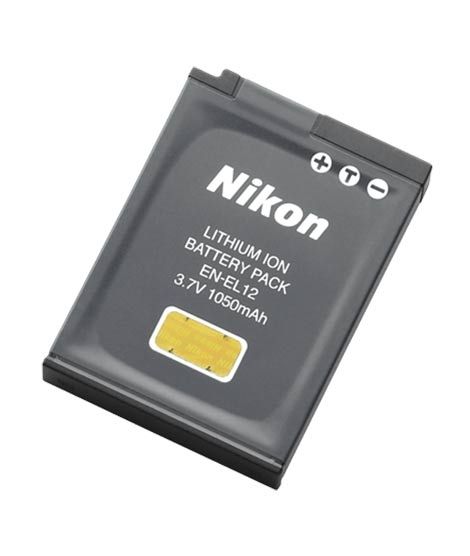 Nikon EN-EL12 Rechargeable Li-ion Battery (VFB10403)