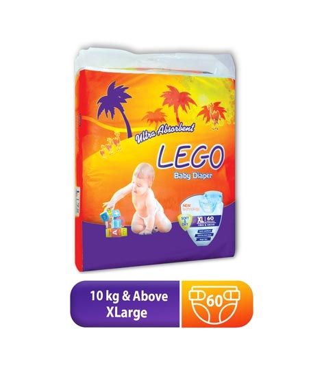 iShopping - Mtek Hygiene Lego Diaper X-Large Pack of 60