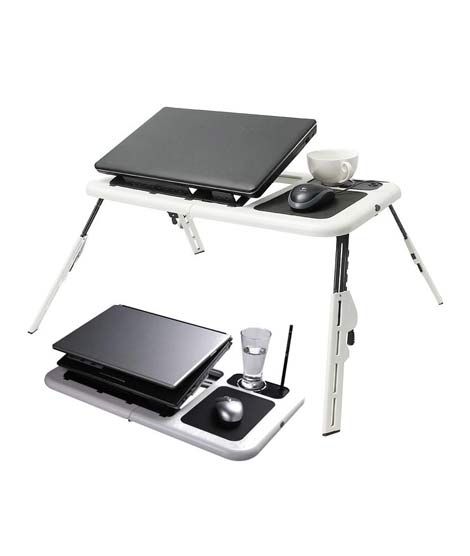 The Emart Portable & Foldable USB Fan Laptop Table