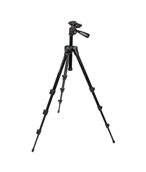 iShopping - Manfrotto Photo Movie Aluminum Tripod Kit Black (MK393-HM)