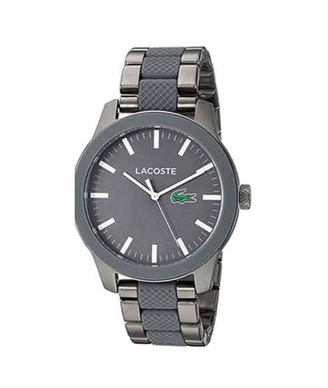 iShopping - Lacoste Silicone Men's Watch Grey (2010923)