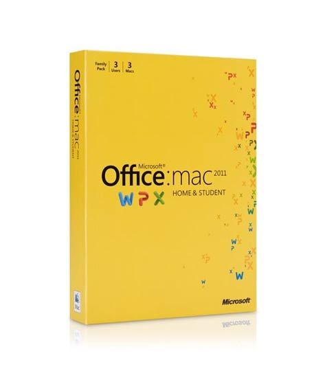 iShopping - Microsoft Office Home & Student For Mac 2011 - 3 Users