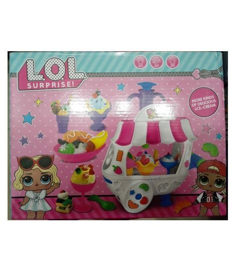 iShopping - M Toys Dough Ice-cream Cart with Colorful Doughs