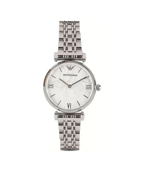 iShopping - Emporio Armani Gianni T-Bar Women's Watch Silver-Tone (AR11170)