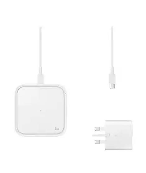 iShopping - Samsung 25W PD 3 Pin Wireless Charging Adapter White (EP-P2400)