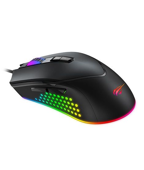 iShopping - Havit RGB Backlit Gaming Mouse Black (MS814)