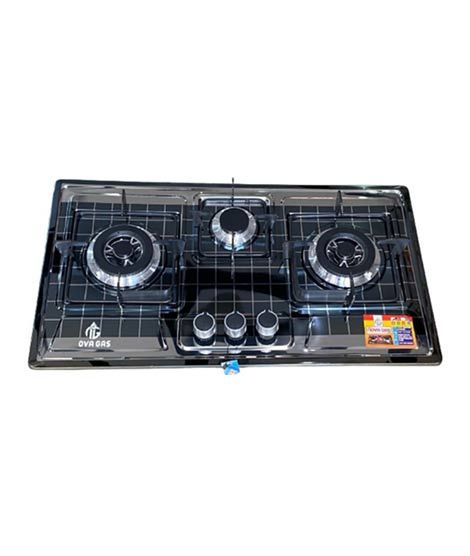 iShopping - 3 Burners Square Design NG Gas Hob 