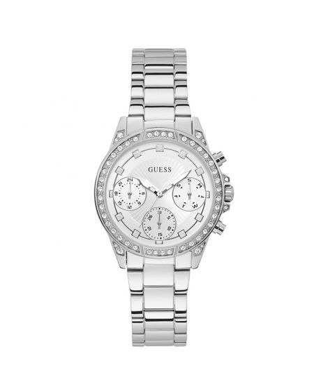 Guess Women's Watch Silver-Tone (W1293L1)