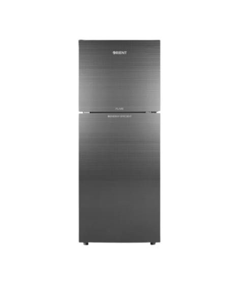 Orient Flare 410i Freezer-On-Top Inverter Refrigerator 14 Cu Ft Radiant Grey