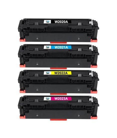 HP Toner Cartridges Without Chip - Set Of 4 (414A)