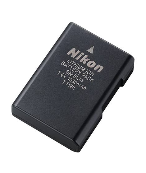 Nikon EN-EL14 Rechargeable Li-ion Battery (VFB10602)