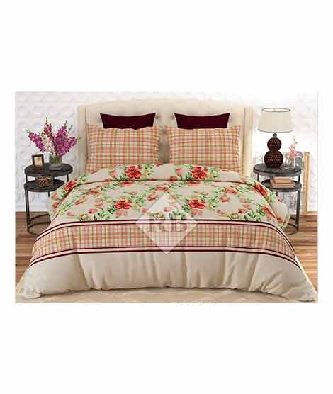 Dynasty King Size Double Bed Sheet (5810-5811)