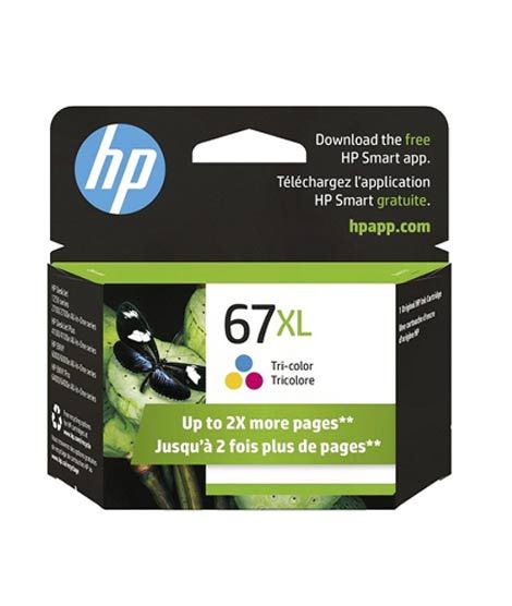 HP 67XL Tri-Color Ink Cartridge