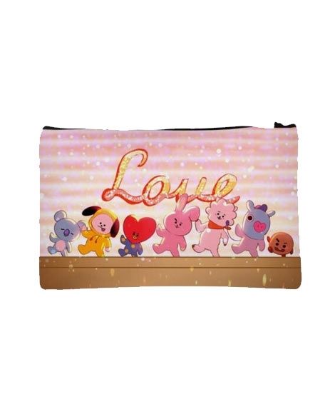 Traverse Love Digitally Printed Pencil Pouch (T649)