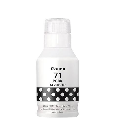 Canon Pixma Pigment Black Ink Bottle (GI-71 PGBK)