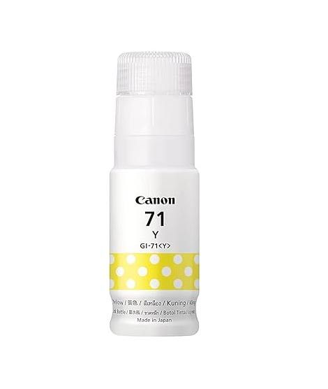 Canon Pixma Yellow Ink Bottle (GI-71 Y)