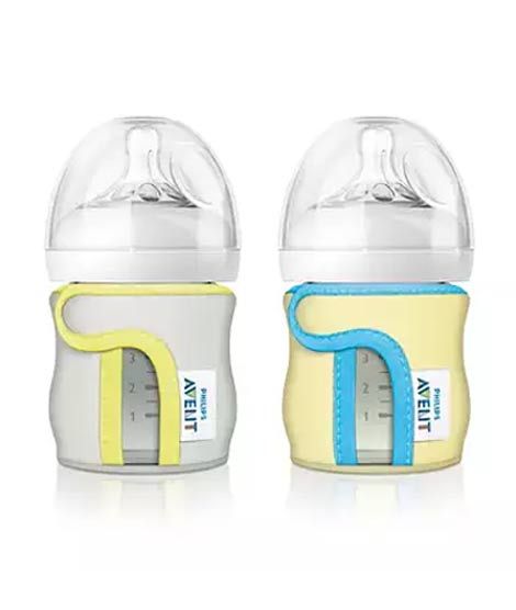 Philips Avent Glass Feeding Bottle Sleeve 120ml (SCF675/01)