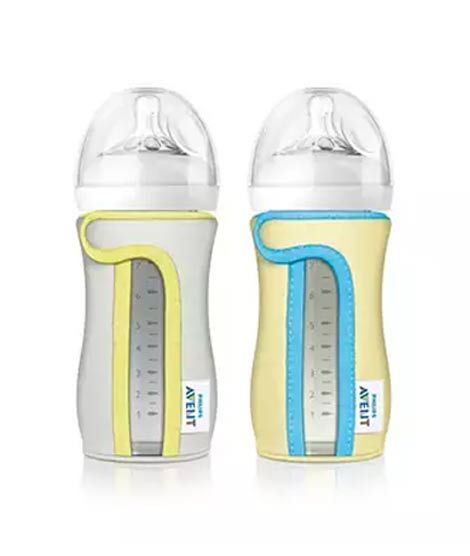 Philips Avent Glass Feeding Bottle Sleeve 240ml (SCF676/01)