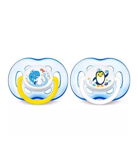 Philips Avent Freeflow Pacifiers - Pack Of 2 (SCF186/24)