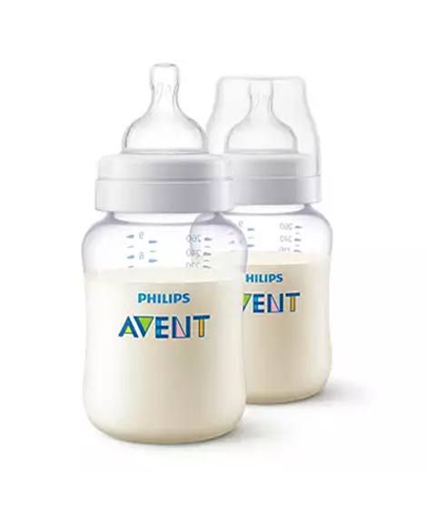 Philips Avent Classic Plus PA Baby Feeding Bottle Pack Of 2 (SCF454/27)