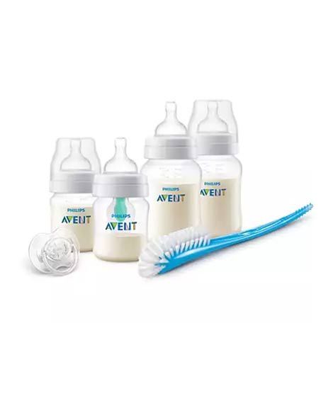 iShopping - Philips Avent Anti Colic Feeding Bottle With Airfree Vent Gift Set (SCD807/00)