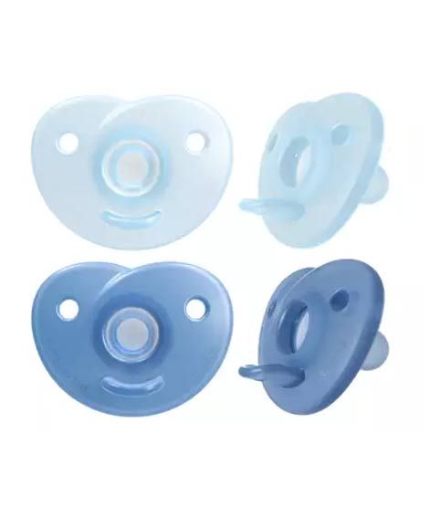 Philips Avent Curved Soothie Pacifiers - Pack Of 2 (SCF099/21)