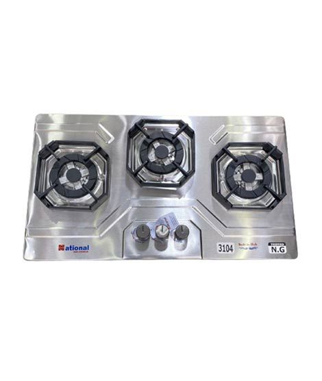 iShopping - National 3 Burners Gas Hob (AL-9103-BR)