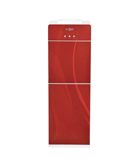 Super Asia 3 Tap Double Door Water Dispenser 20Ltr Red (HC-45)