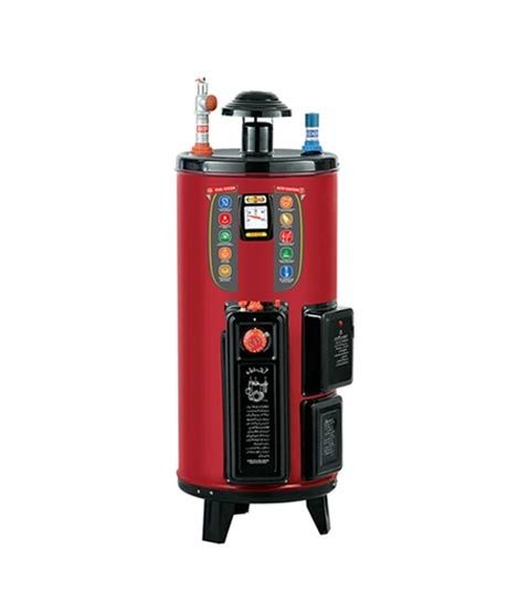 Super Asia Heavy Gauge Auto Ignition Gas Geyser Red (GEH-720Ai)