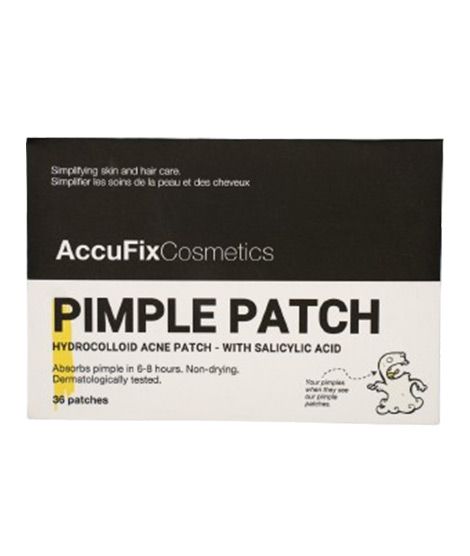 AccuFlx Hydrocolloid Acne & Pimple Patches With Salicylic Acid - 36 Pcs