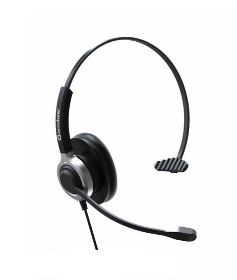 Accutone Series 610 MKII Monaural Call Center Headset