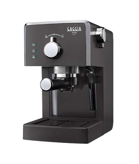 iShopping - Gaggia Viva Chic Manual Espresso Coffee Machine - Industrial Grey (RI8433/12)