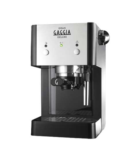 iShopping - Gaggia Gran Deluxe Manual Espresso Coffee Machine - Black (RI8425/22)