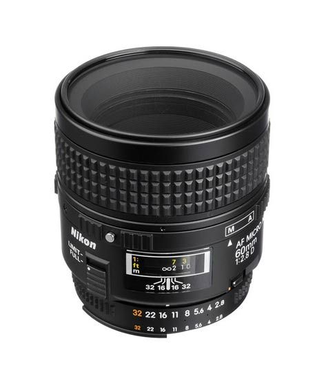 iShopping - Nikon AF Micro NIKKOR 60mm F/2.8D Lens