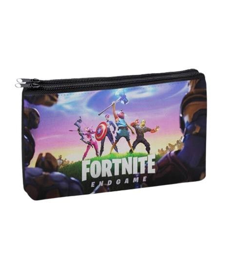 Traverse Fortnite Digitally Printed 2 Zipper Pencil Pouch (1050)