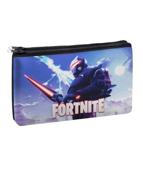 Traverse Fortnite Digitally Printed 2 Zipper Pencil Pouch (1051)