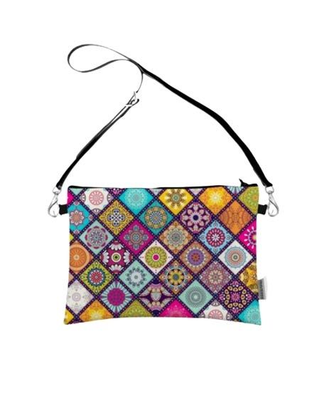 Traverse Abstract Printed Shoulder Strap Women's Bag (T501)