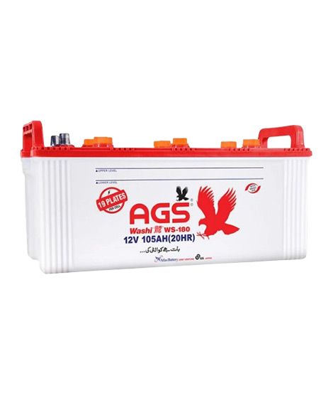 AGS Washi 105Ah 12V Battery (WS-180)