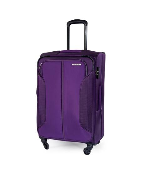 iShopping - Carlton Lincoln Expandable 68cm Trolley Bag Purple