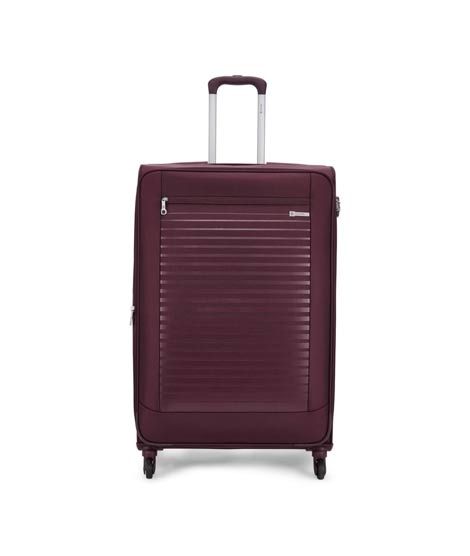 iShopping - Carlton Wexford Expandable Spinner Case 69cm Trolley Bag Purple