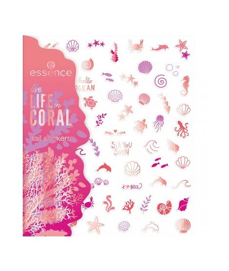 iShopping - Essence Life In Coral Nail Stickers - (01)