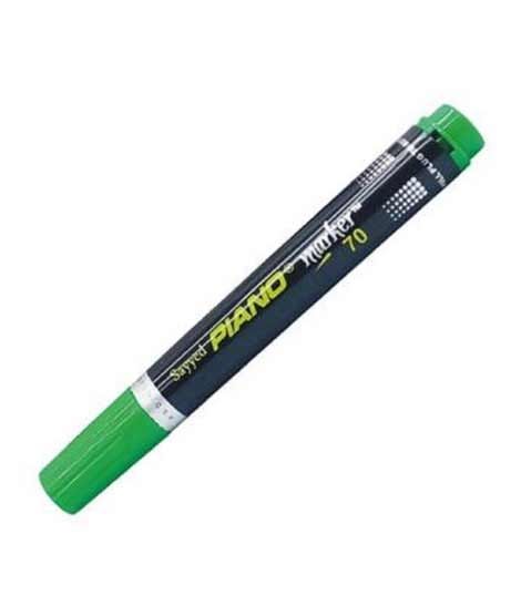 M Toys Piano Chisel Tip Permanent Marker - Green