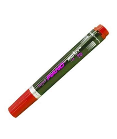 M Toys Piano Round Tip Permanent Marker - Red