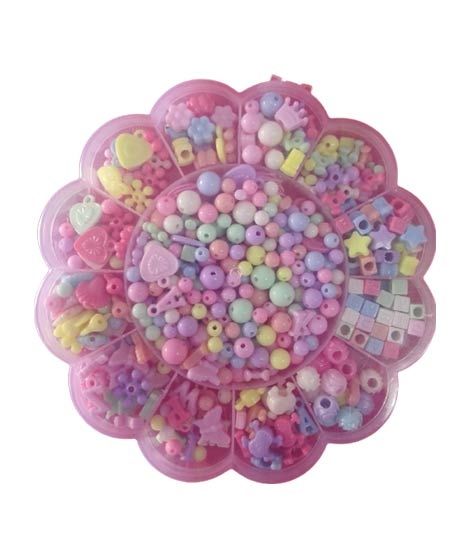 M Toys Flower Shaped Beads Set For Girls