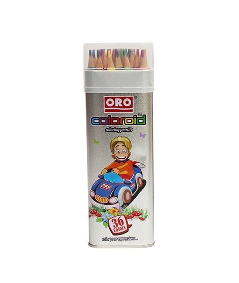 M Toys ORO Coloroid 36 Colour Pencils