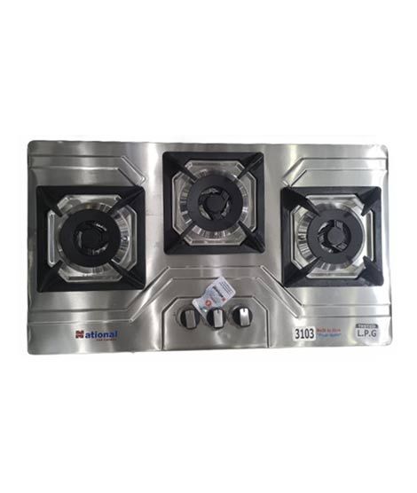 iShopping - National 3 Burners Gas Hob (AL-3103-BR)