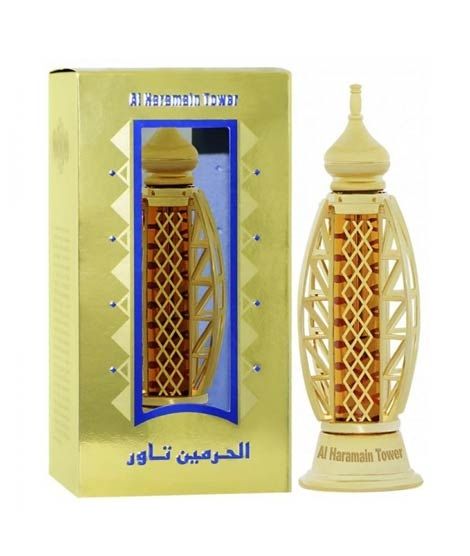 Al Harmain Tower Attar For Unisex Gold 20ml