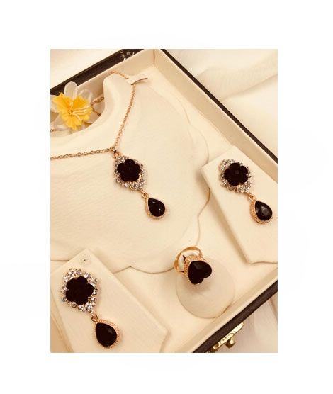 Al Waris Flower Design Jewellery Set For Women (0001)