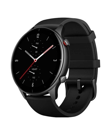 iShopping - Amazfit GTR 2e 47mm Smartwatch Classic Steel Obsidian Black